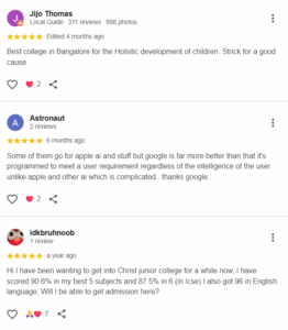 christ pu college – hosur road reviews