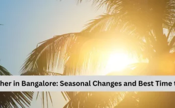 Weather in Bangalore