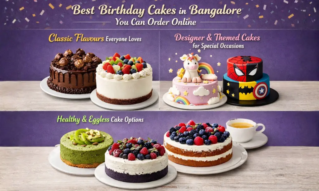 Best Birthday Cakes in Bangalore You Can Order Online