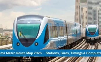 Namma Metro train at Bangalore station — Purple Line 2026