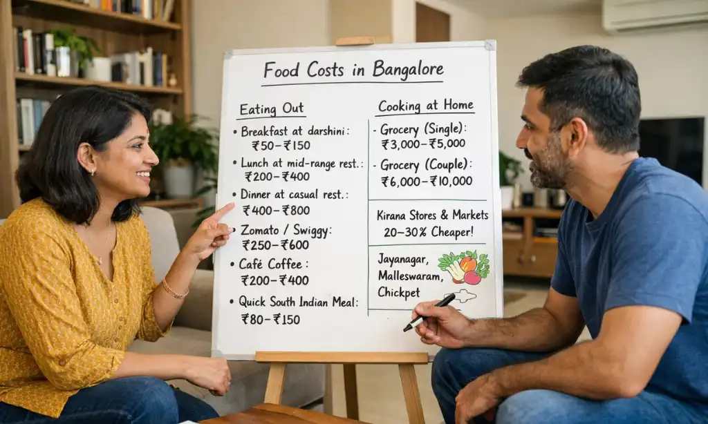 food costs in bangalore