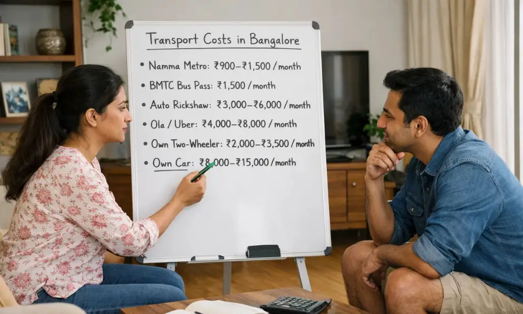 transport costs in bangalore